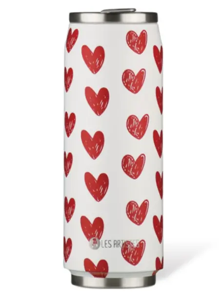 Les Artistes - Canette isotherme coeur 500ml