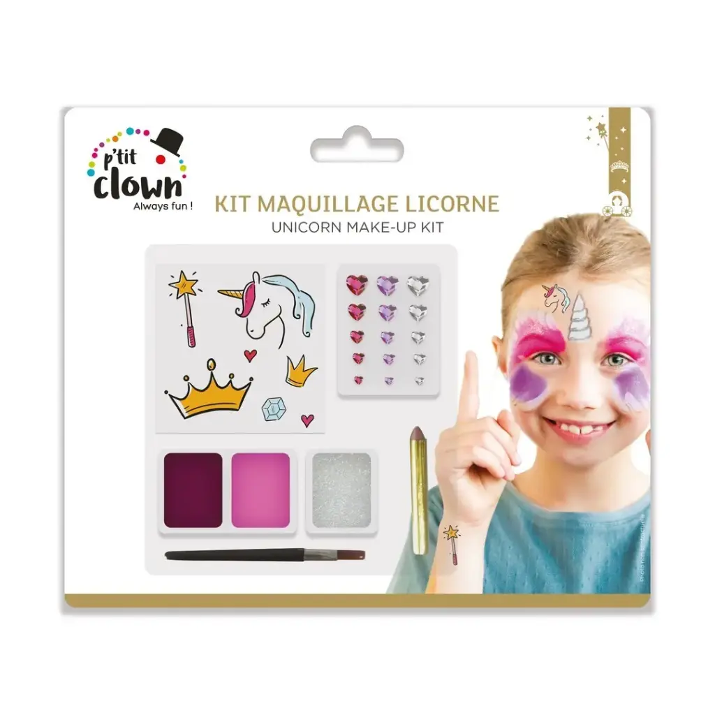 P'tit Clown - Kit de maquillage - Licorne