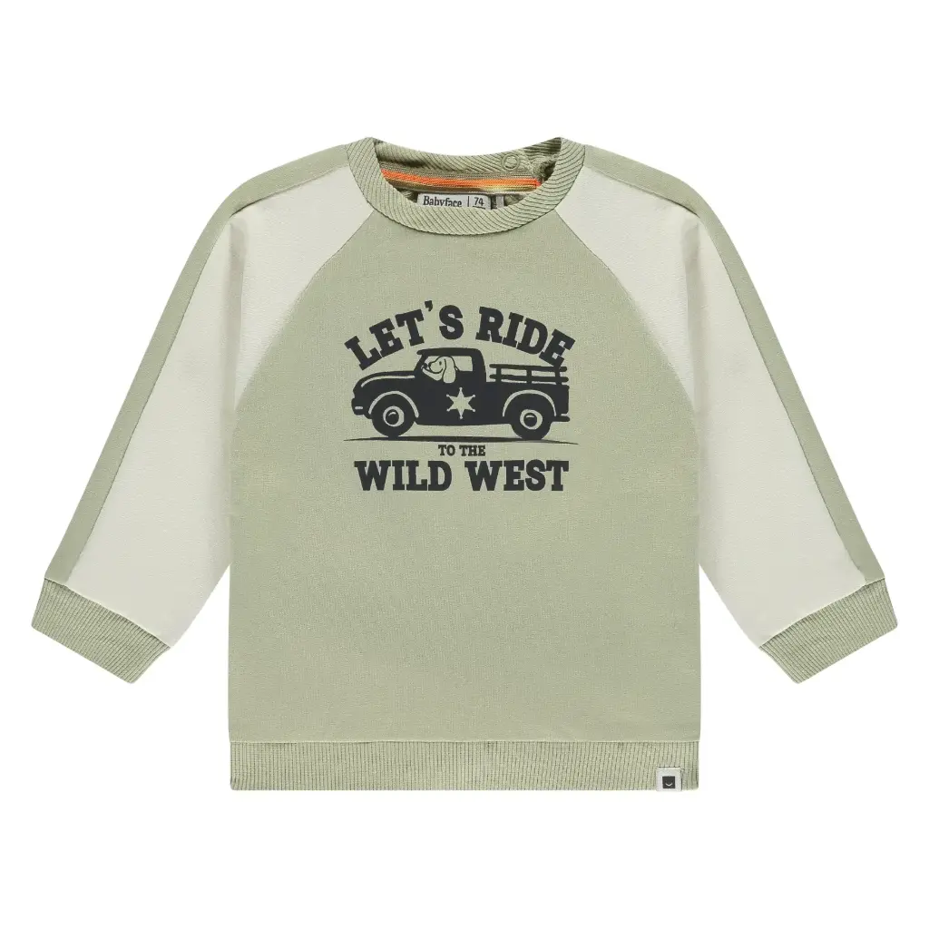 Babyface - Sweatshirt - Voiture - Sage