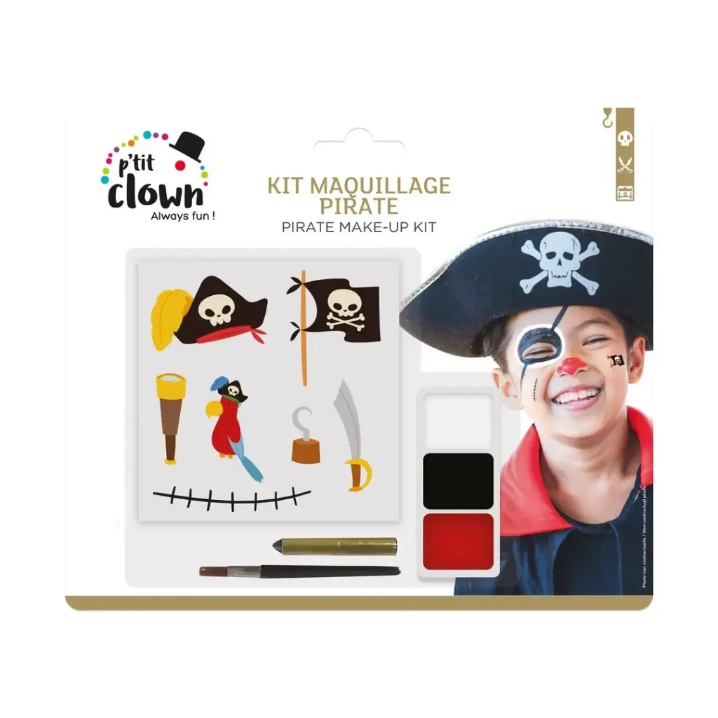 P'tit Clown - Kit de maquillage - Pirate