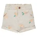 Babyface - Short Fille - Fleurs - Ivory