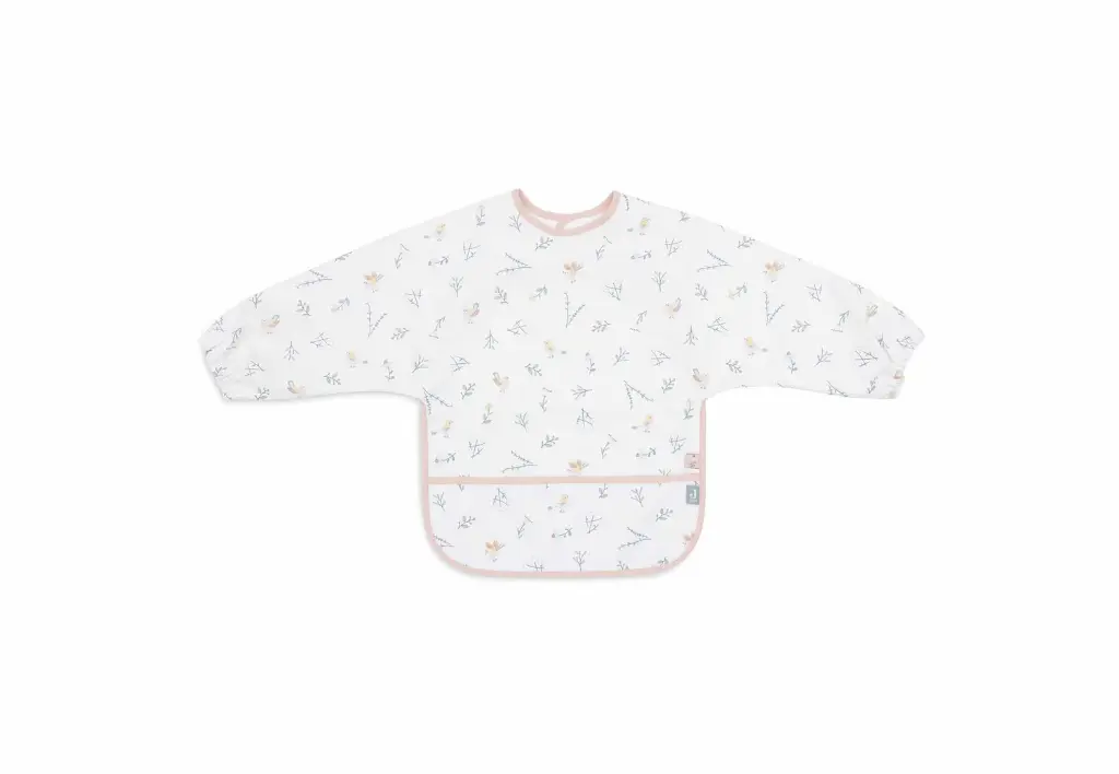 Jollein - Bavoir à Manches Imperméable - Lovely Birds