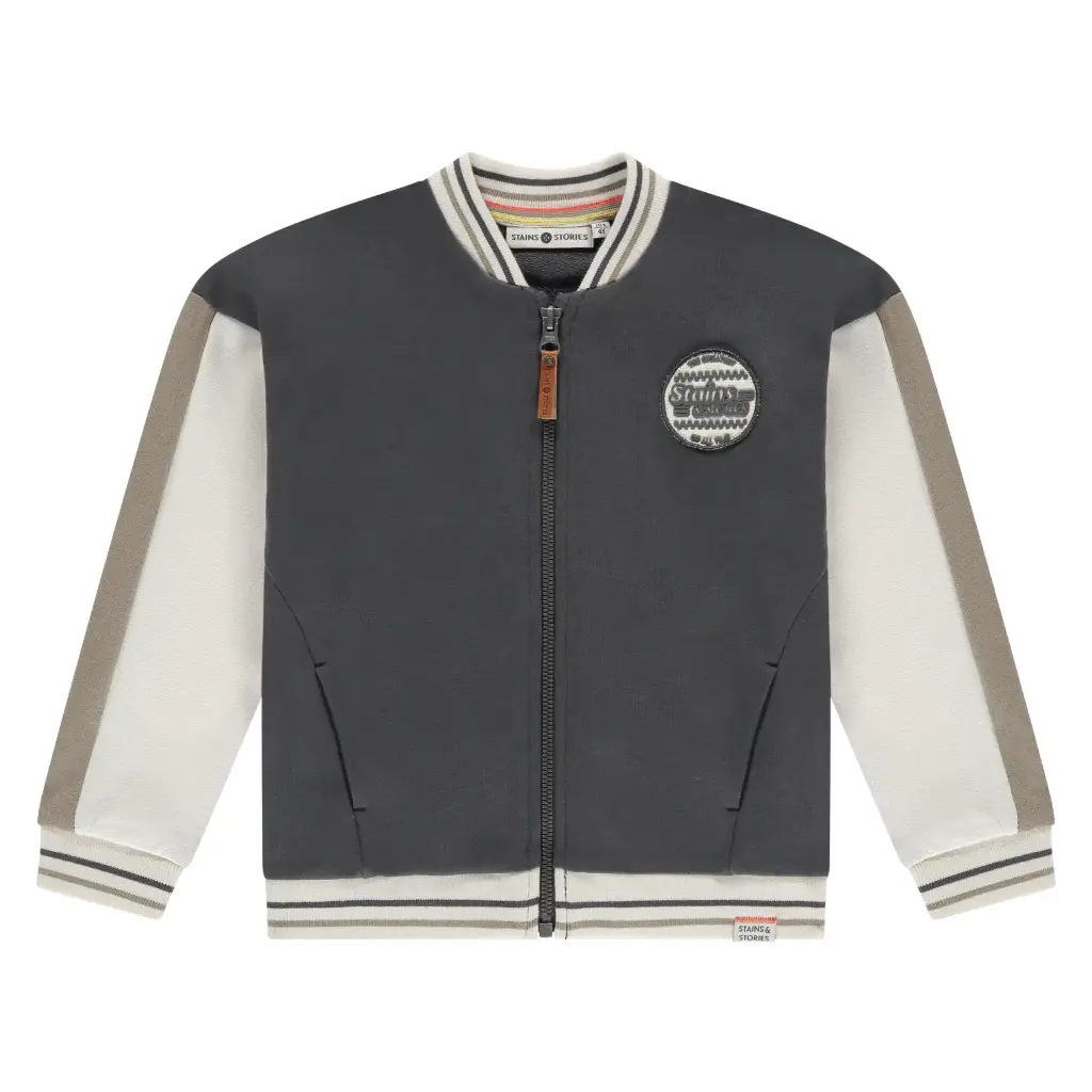 Stains & Stories - Sweat garçon Cardigan - Antra