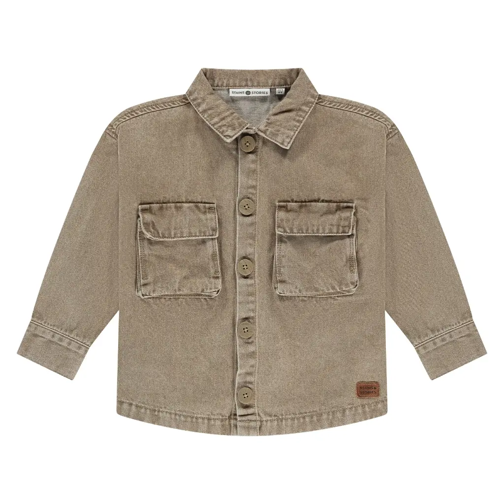 Stains & Stories - Chemise garçon - Sand 