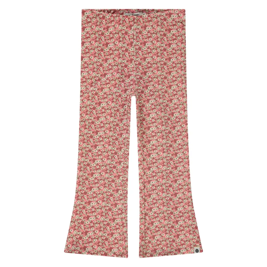 Stains & Stories - Pantalon fille flared pants - Beige