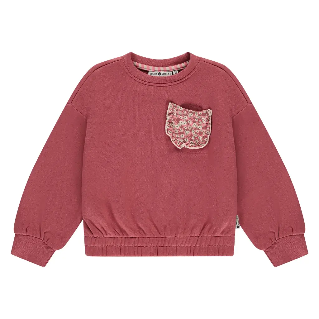 Stains & Stories - Sweatshirt fille - Ruby