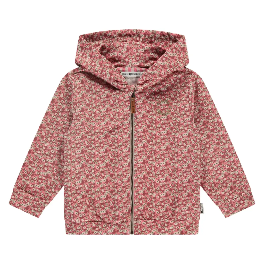 Stains & Stories - Sweat fille à capuche - Beige