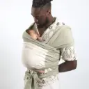 Love Radius - Echarpe de portage L'originale - Argile / Crème