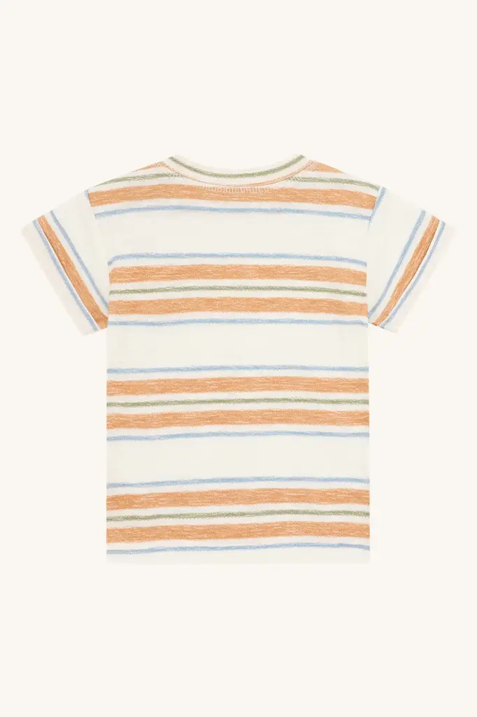 Hust & Claire - T-shirt manches courtes garçon - Anton Loop Stripe
