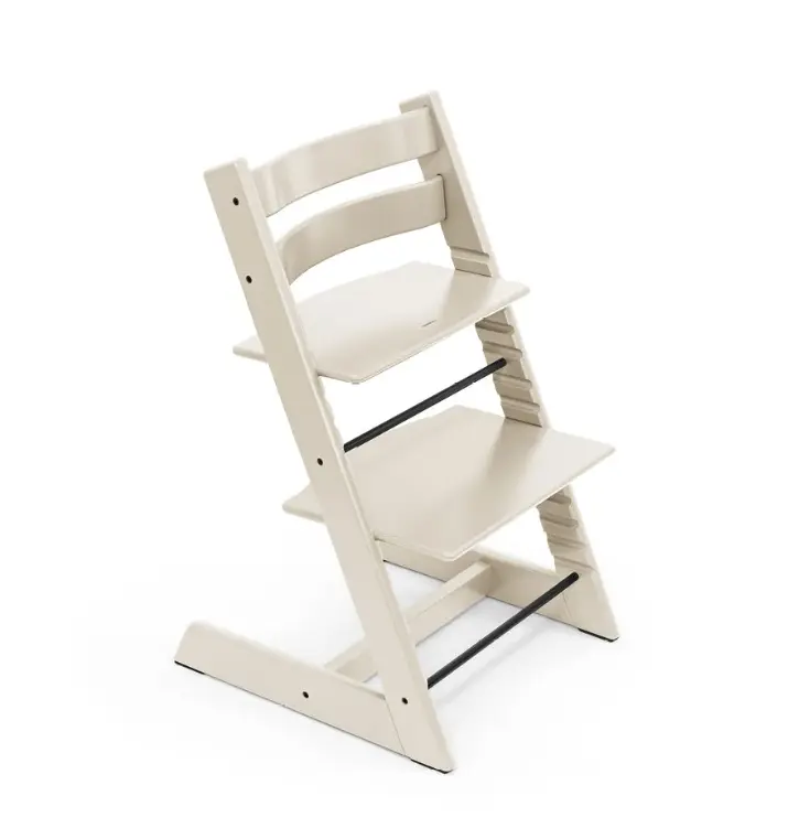 Stokke - Chaise haute Tripp Trapp - Bois de hêtre / Blanc Vanille