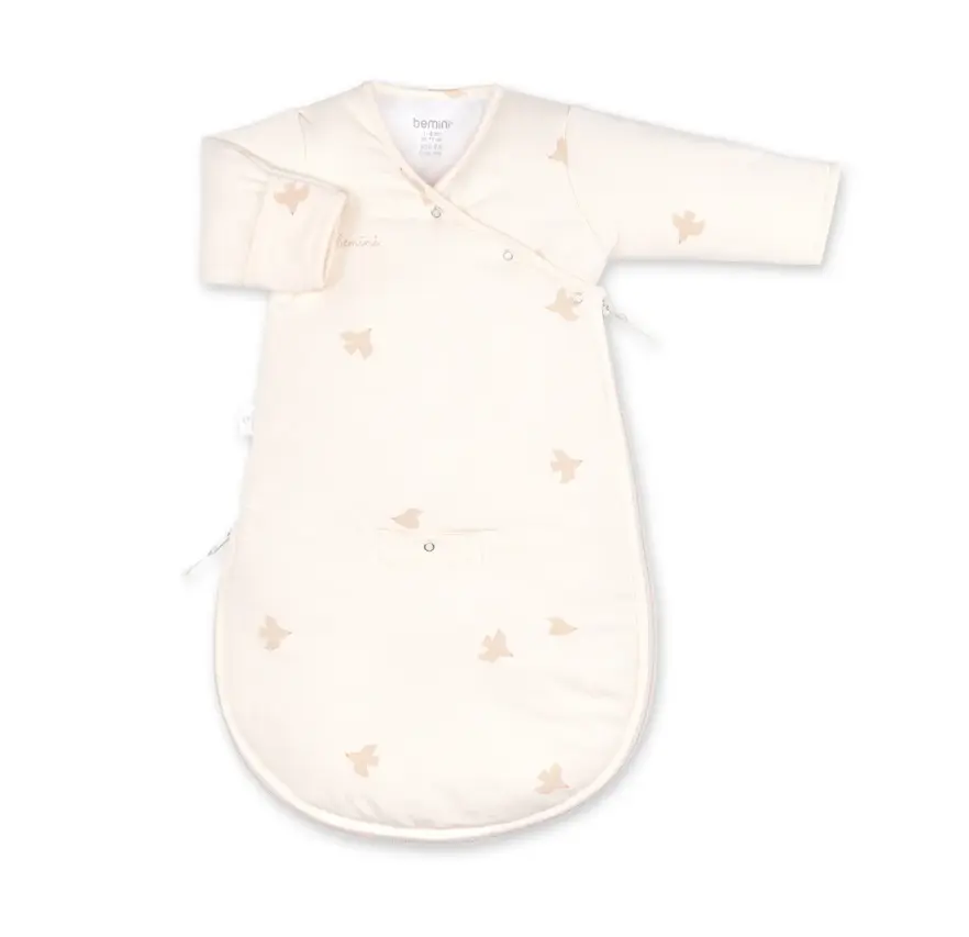 Bemini - Magic Bag 1-4m Pady jersey + jersey Tog 2.5 - Piuma écru 