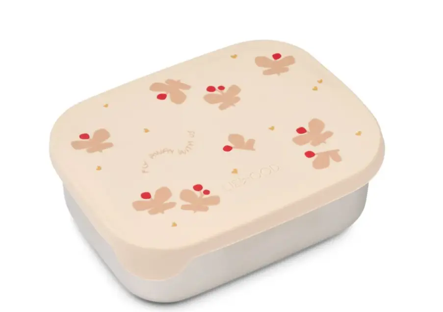 Liewood- Lunchbox- Butterfly/Apple blossom
