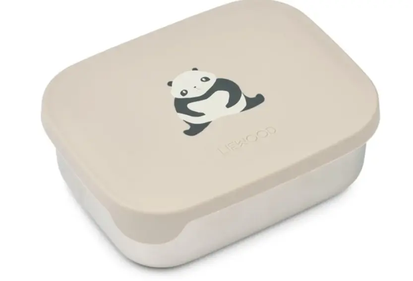 LIEWOOD - Boîte à déjeuner Panda/Sandy/Dark grey