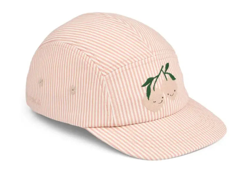 LIEWOOD-Casquette en Tissu Gaufré RORY Y/D stripe Pale tuscany / Creme de la creme 