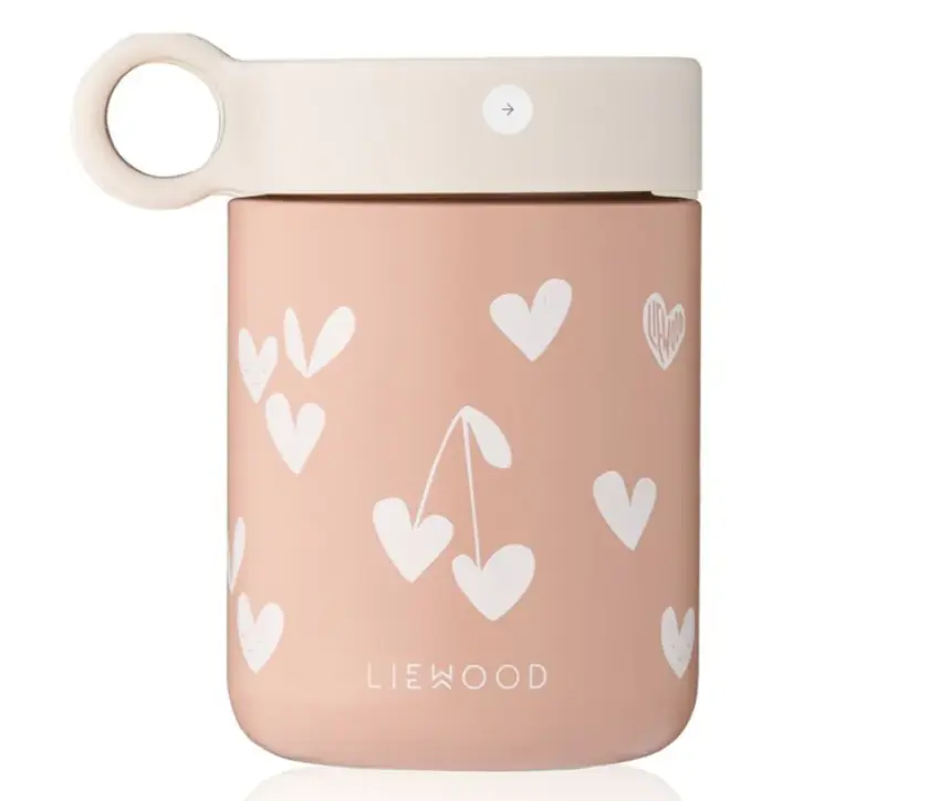 LIEWOOD - Food jar - Bocal alimentaire KIANI Sweethearts / Pale tuscany