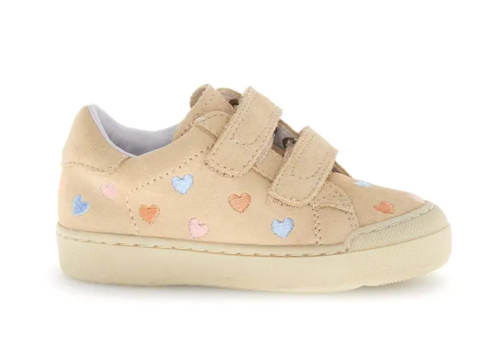 Naturino - Chaussures Eindhoven - Suède Heart Vanilla