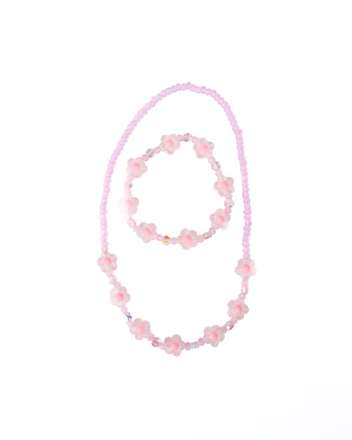 Great Pretenders - Ensemble collier et bracelet cristal rose - 3 ans +