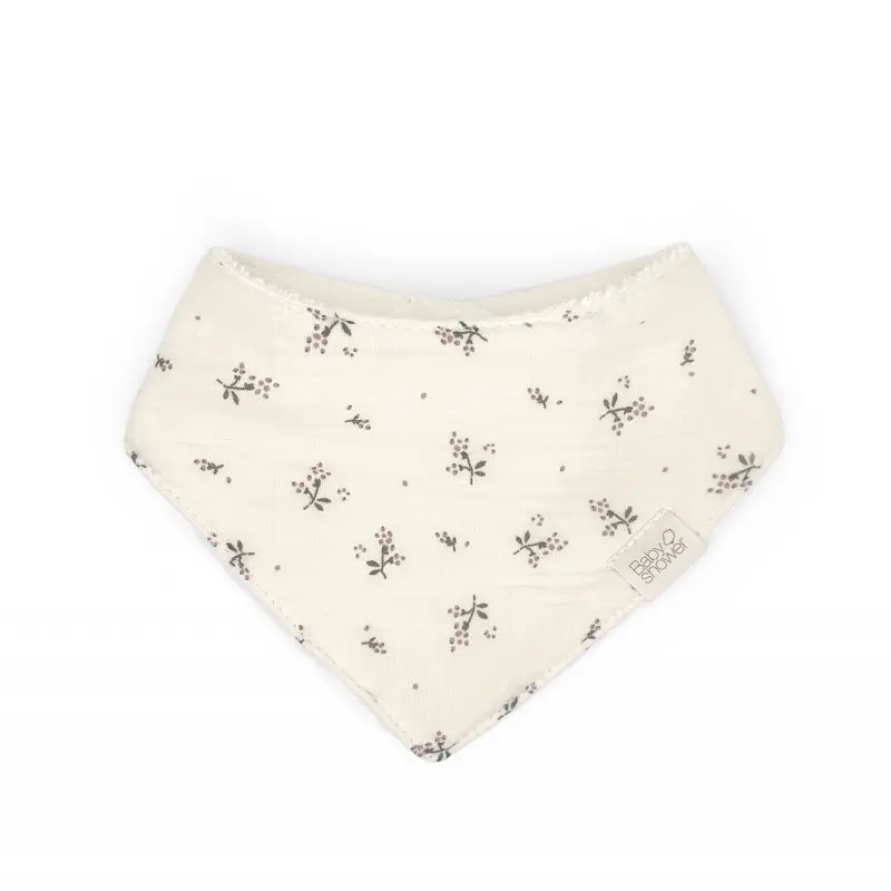 Babyshower - Bavoir bandana Bamboo - Roseberry