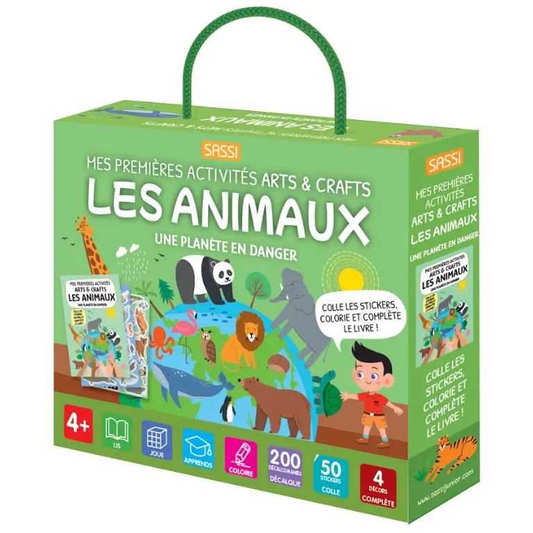 Sassi - Mes premières activités Arts & Crafts - Les Animaux