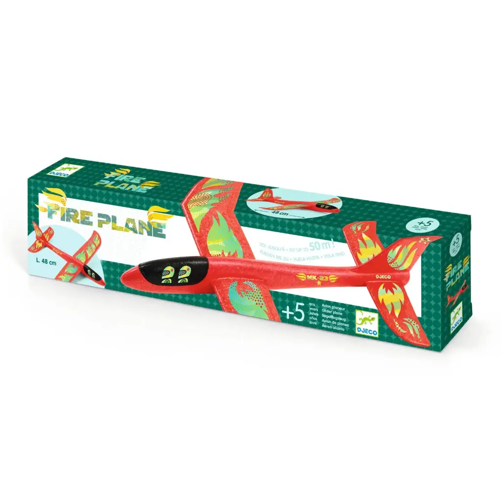 Djeco - Planeur Avion - Fire Plane