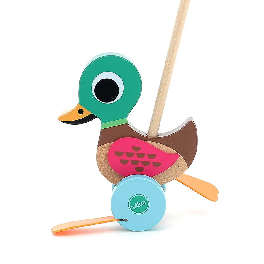 Vilac - Canard à pousser Ingela P. Arrhenius