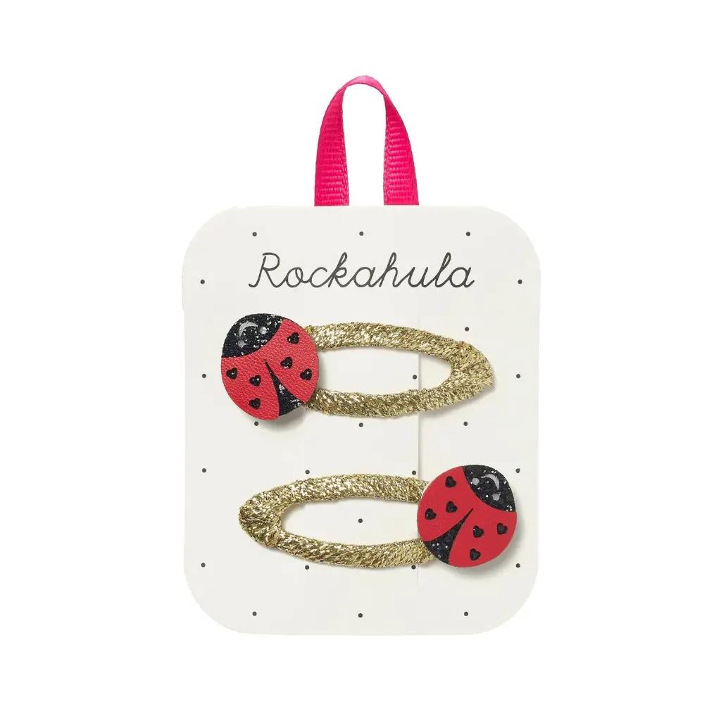 Rockahula - Lot de 2 pinces à cheveux - Coccinelles 