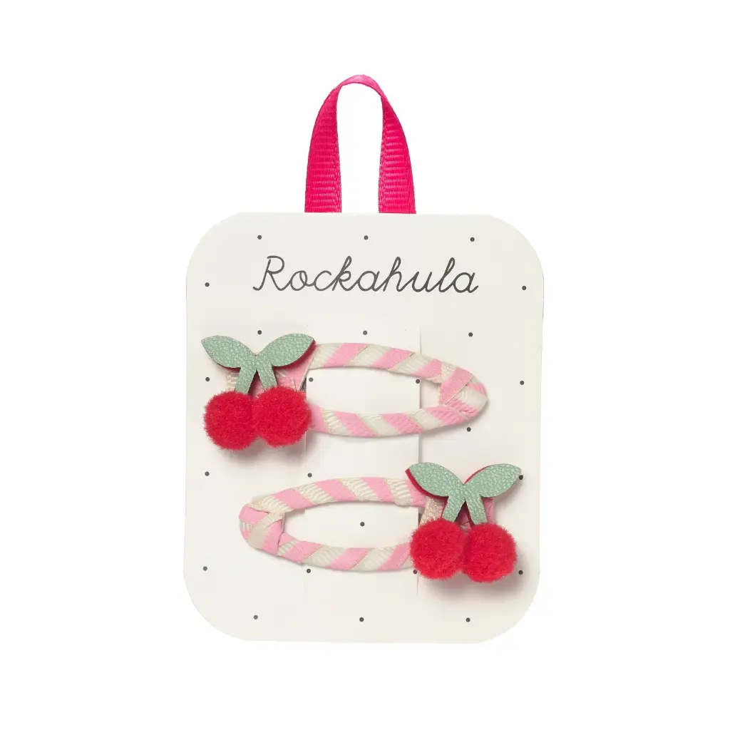 Rockahula - Lot de 2 pinces à cheveux - Cerises