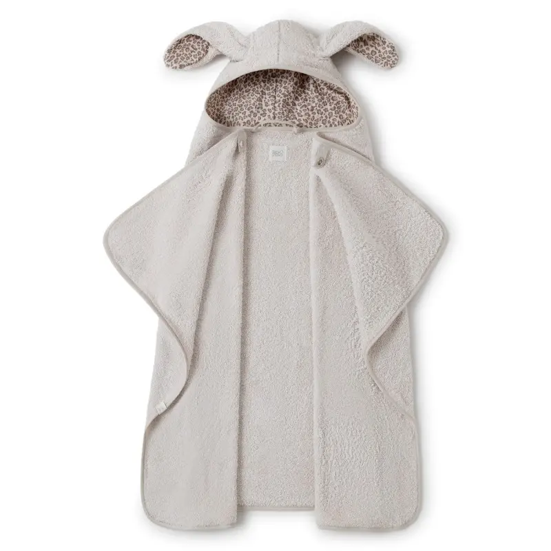 Babyshower - Cape de bain lapin large - Wild Print