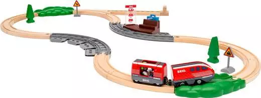 Brio - Circuit de train à rétrofriction - 3 ans +