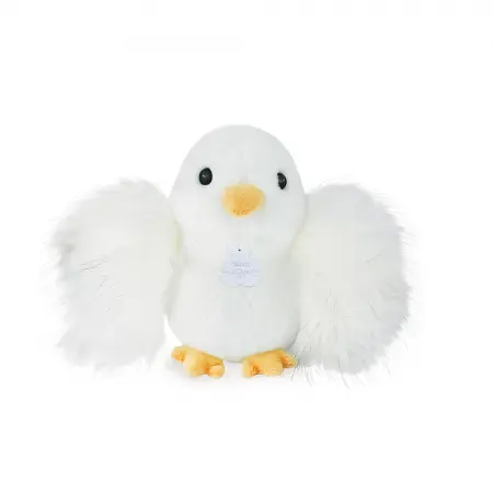 Histoire d'ours- Peluche poussin - 15 cm