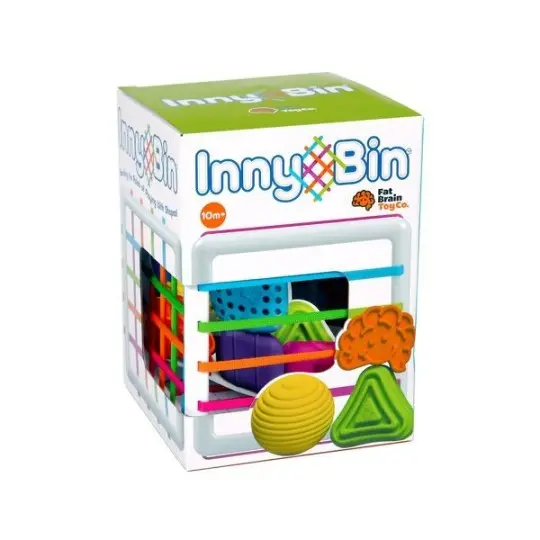 TOMY - Inny Bin - Cube à formes sensorielles 