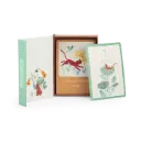 Moulin Roty - Cartes mes 12 premiers mois - La forêt Mawa