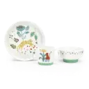 Moulin Roty - Set vaisselle porcelaine - La forêt Mawa 