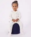 Petit bateau - Pyjama en velours - Coeurs