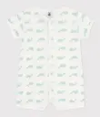 Petit bateau - Combinaison courte en coton - Baleines