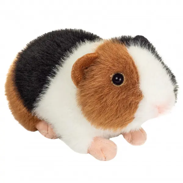 Hermann Teddy - Cochon d'Inde tricolore - 19 cm