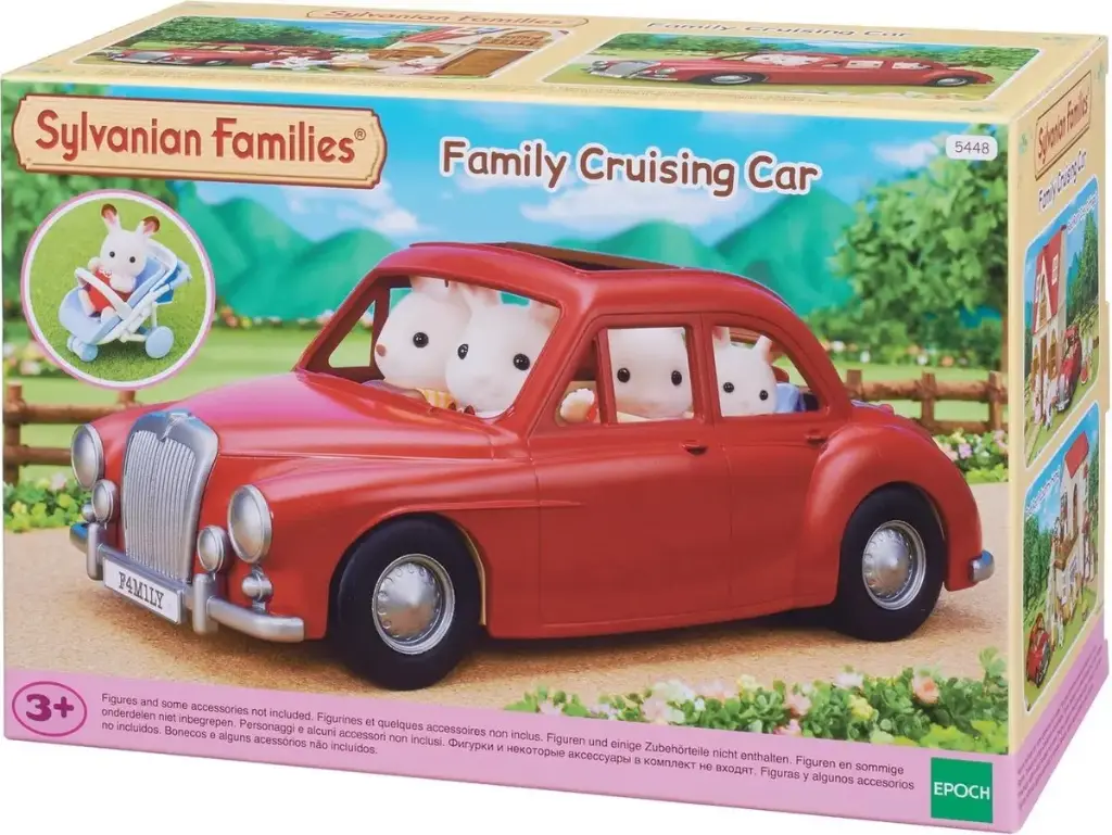 Sylvanian Families - La voiture rouge - 3 ans +