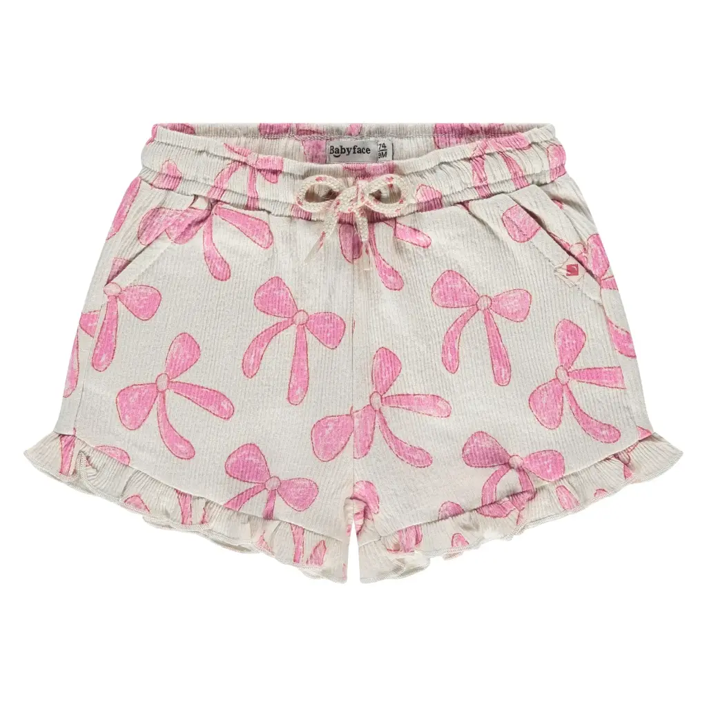 Babyface - Short Fille - Petits noeuds