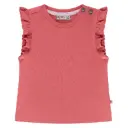 Babyface - T-shirt fille manches courtes - Rouge corail