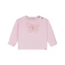 Babyface - Sweatshirt Fille - Noeud rose