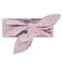 Babyface - Bandeau fille - Petit pois rose
