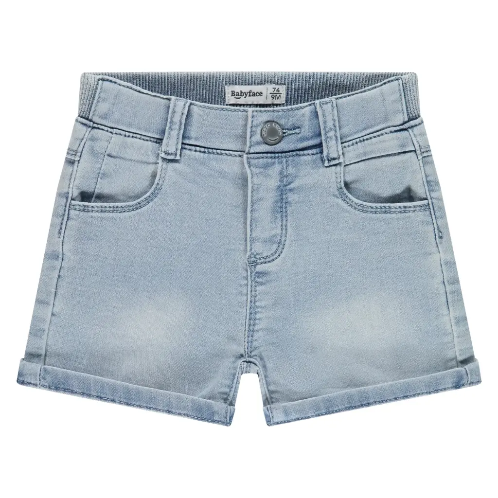 Babyface - Short Garçon - Light Blue Denim