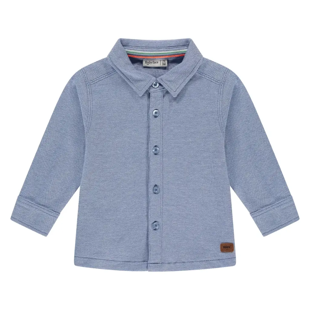 Babyface - Chemise manches longues garçon - Deep Sea