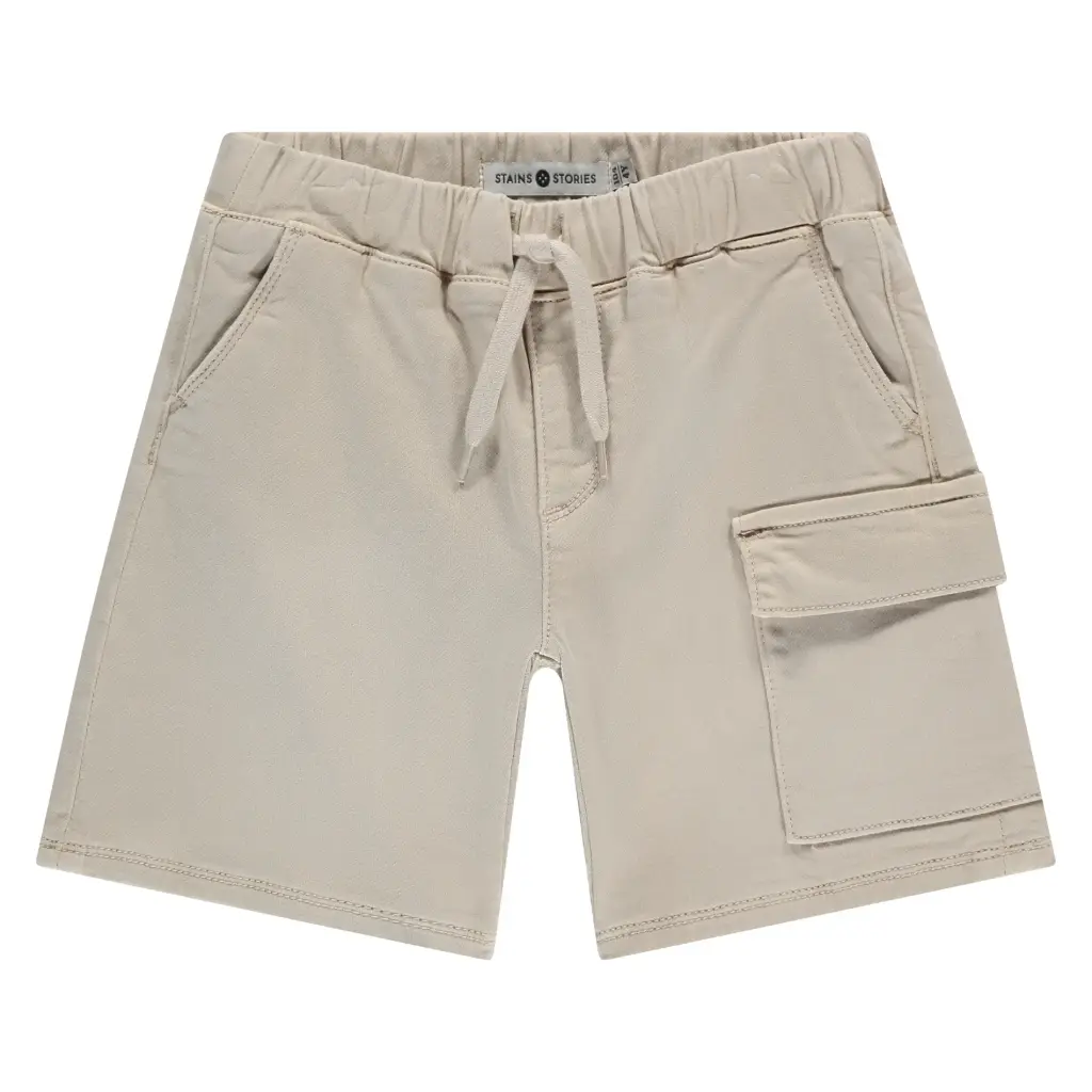 Stains & Stories - Short garçon - Stone