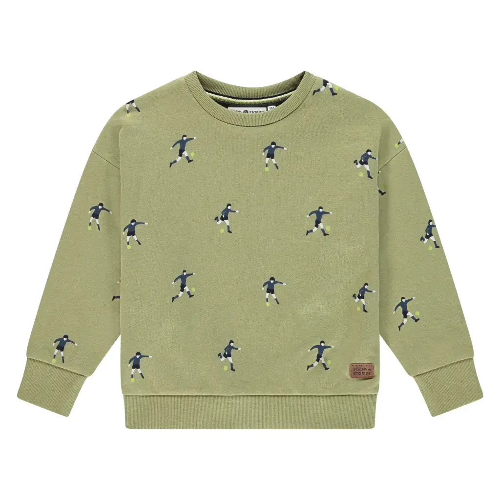 Stains & Stories - Sweatshirt garçon - Grass