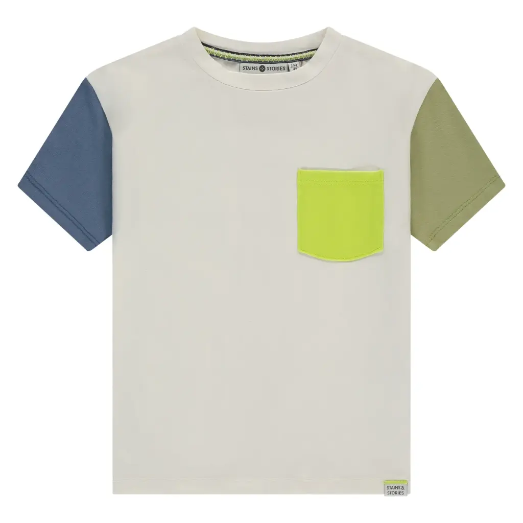 Stains & Stories - T-shirt garçon - Off-White 