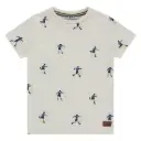 Stains & Stories - T-shirt garçon - Soccer - Off-White