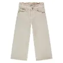 Stains & Stories - Pantalon fille large - Ivory