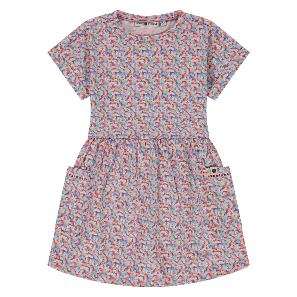 Stains & Stories - Robe été fleurie fille - Blush
