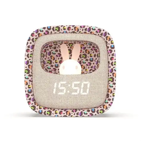 MOB - Billy Clock - Réveil & veilleuse - Rainbow Leopard (Edition Limitée)